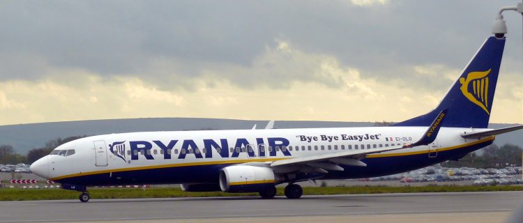 RITARDO VOLO RYANAIR